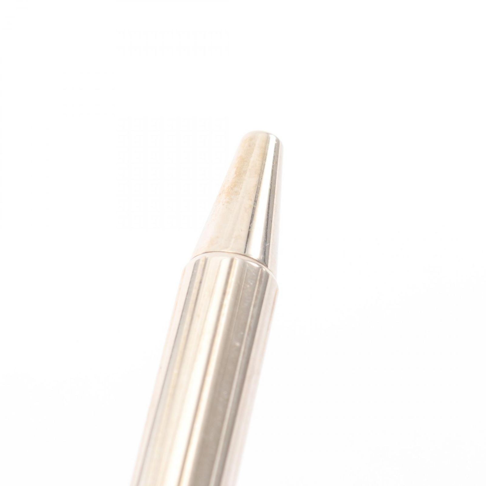Cartier Santos Ballpoint Pen Gold Plated GP Writing Instrument Unisex 12.5cm