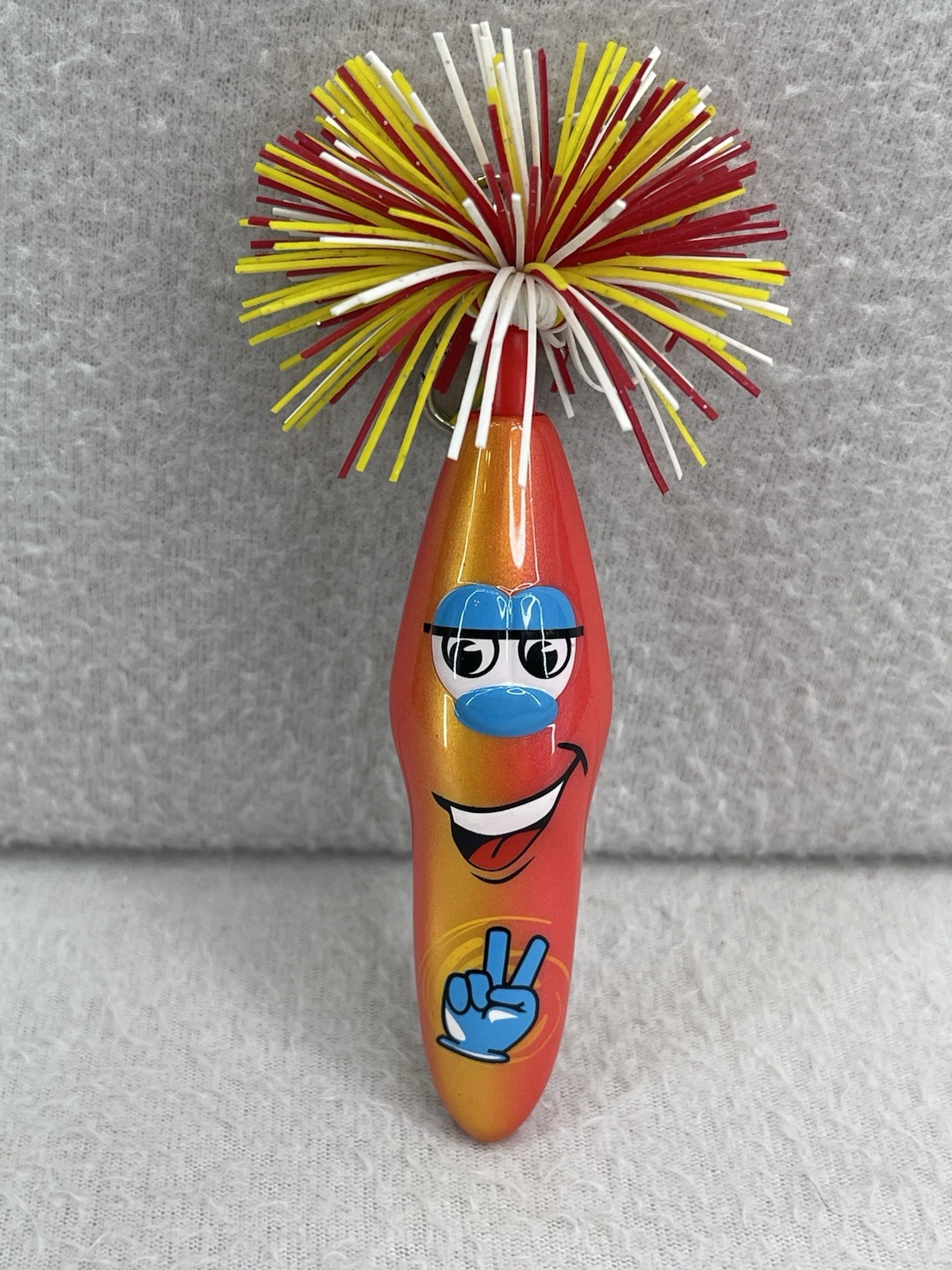 VTG Kooky Klickers Pen Krew 227 Harmony Peace Out Clip On School Pen NOS