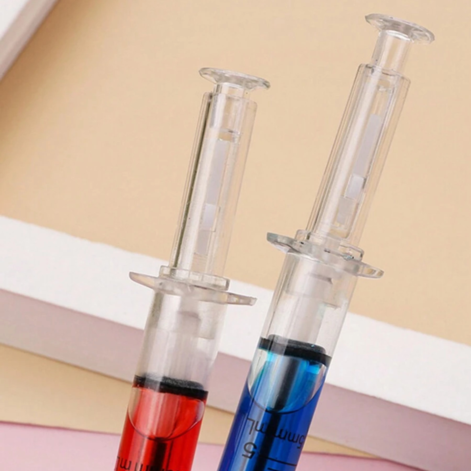 5pcs Ballpen Injection Shape Doctor Nurse Needle Ball Point Pen Back To School