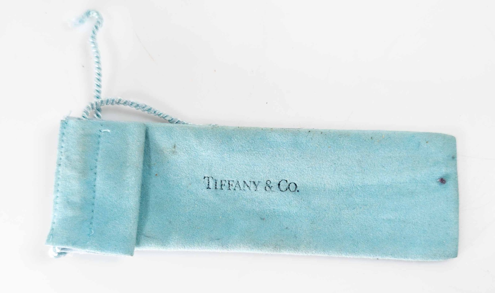 Antique Vintage 1994 Sterling SIlver Tiffany & Co Pen w/ Enamel Christmas Trees
