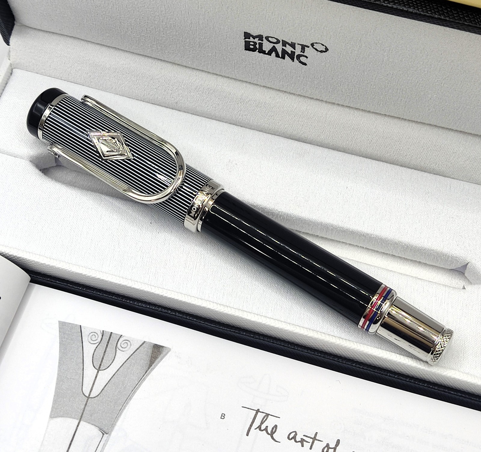 Premium Montblanc Homage to The Great Gatsby Edition Rollerball Pen With Box