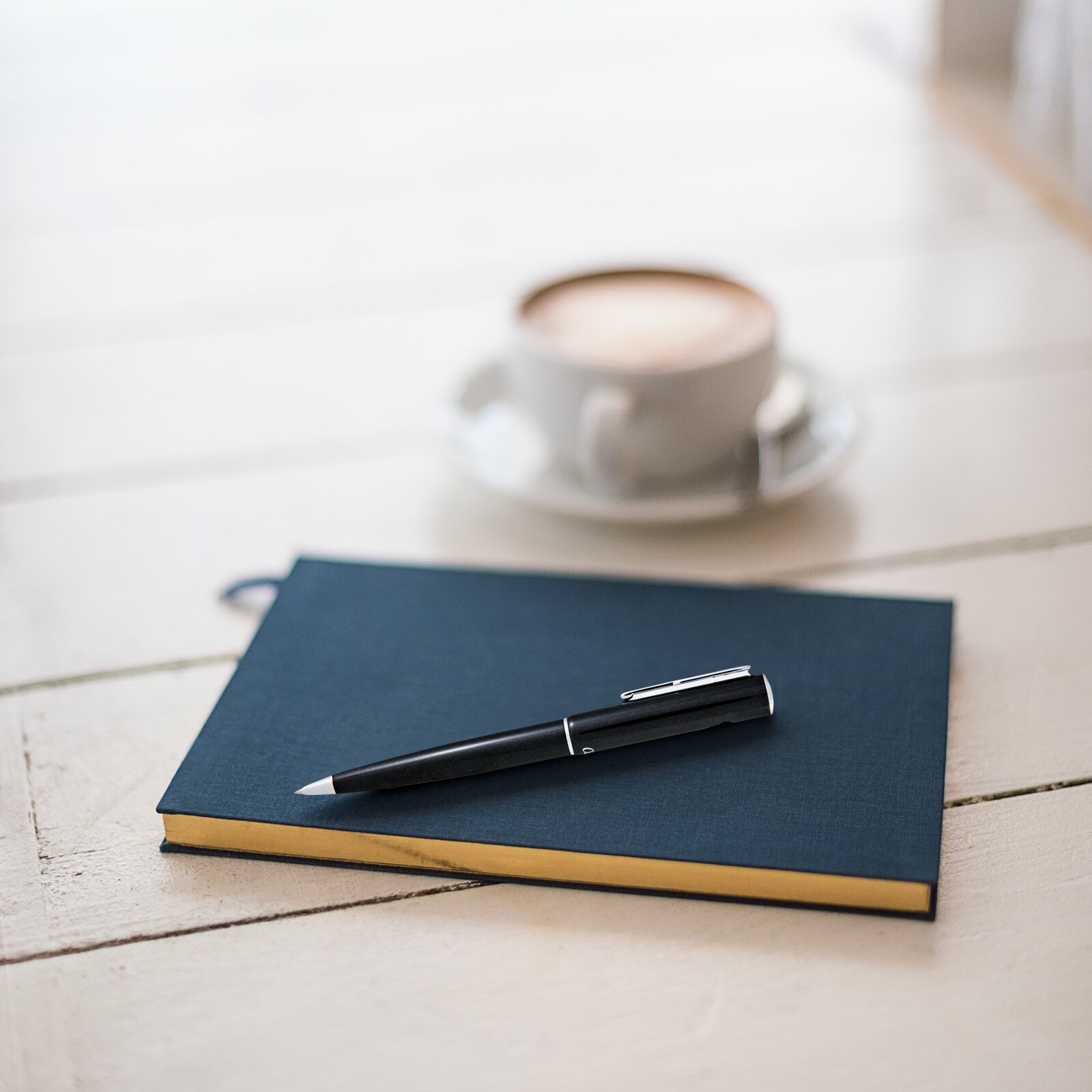 Conklin Coronet Ballpoint Pen – Black, With Fine Tip (CK71825)