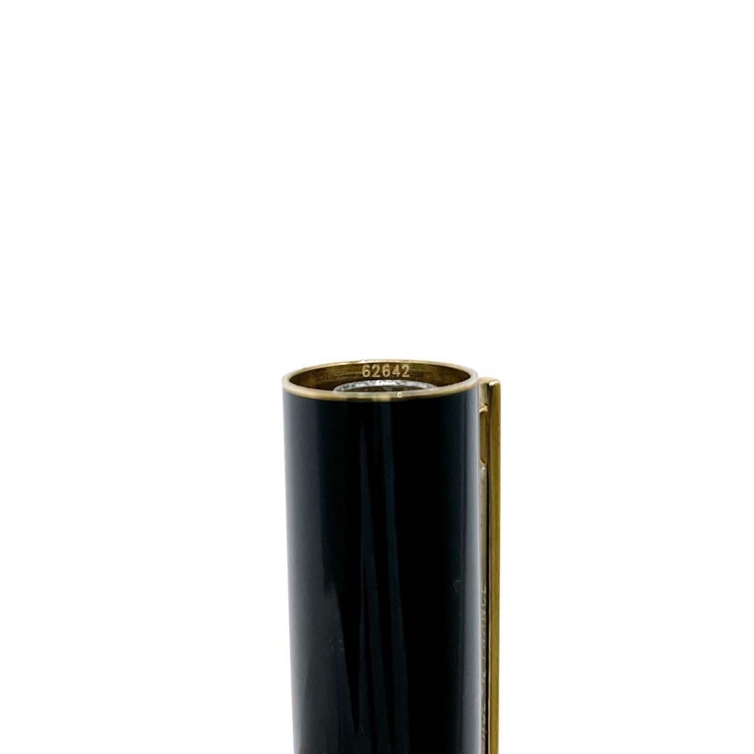 Louis Vuitton N72702 Black Gold Ballpoint Pen Unisex Luxury Writing Instrument