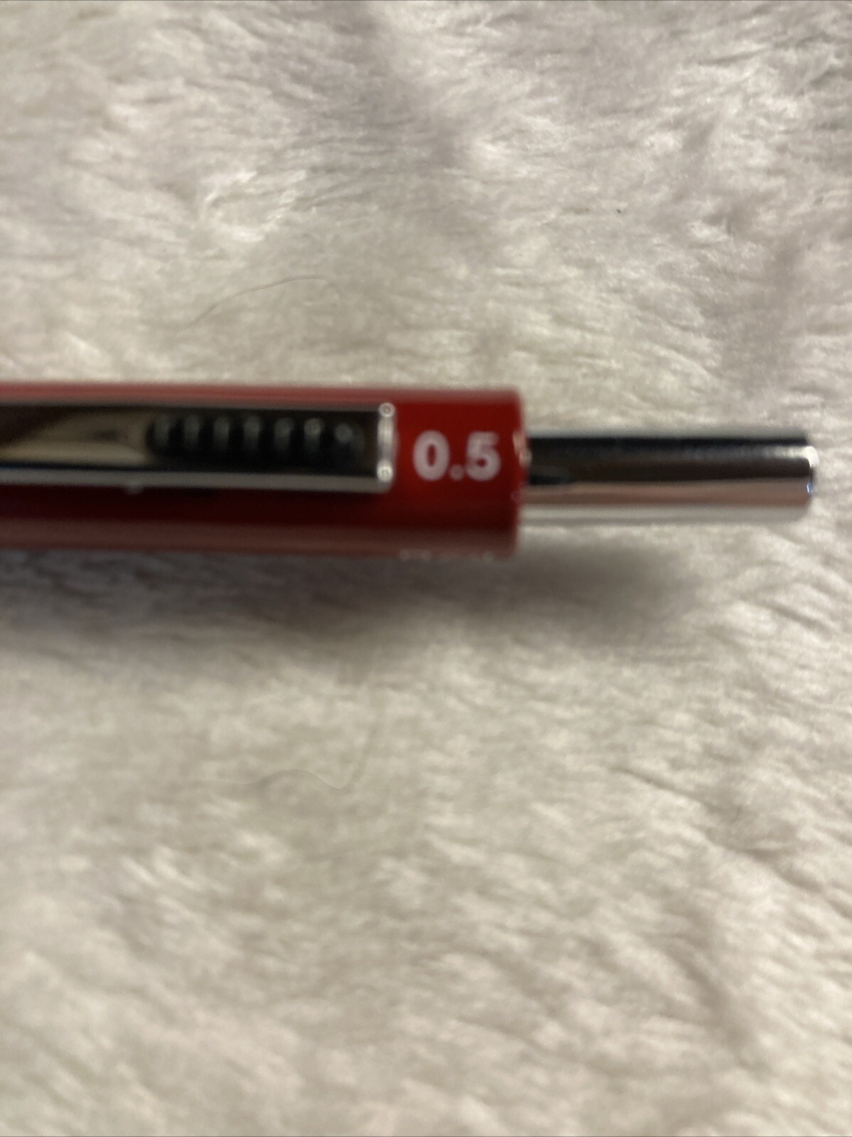 TSML. 4 In 1 Pen Blue, Black, Red Ink, And 0.5 Pencil Red Barrel