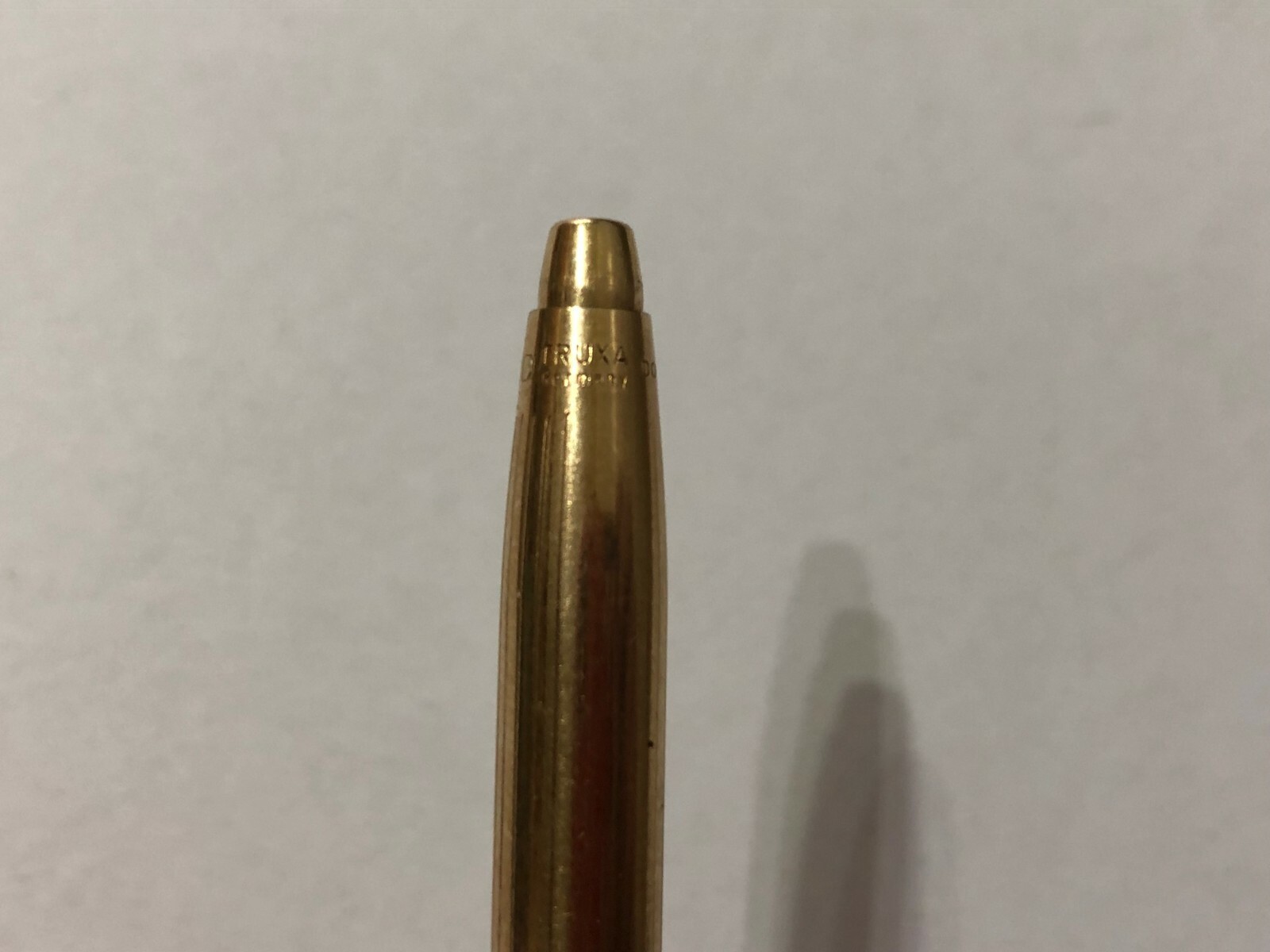 VINTAGE FEND TRUXA DOUBLE MADE IN GERMANY BALLPOINT PEN.