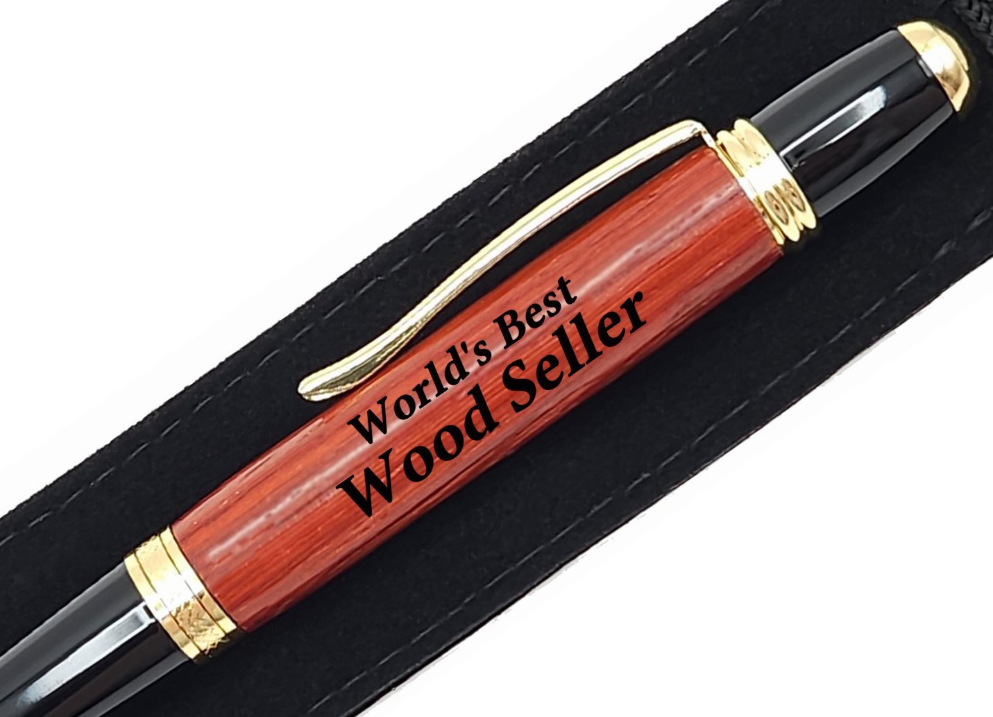 Gift For Wood Seller World’s Best Wood Seller Present Engraved Pen