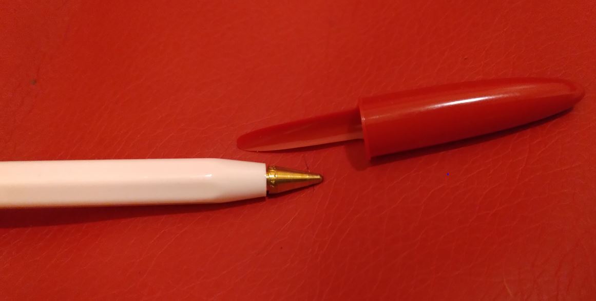 Beautiful Vintage Bic Pen With Rare Solid Brass Nib – ARCO Advertising Mint Cond