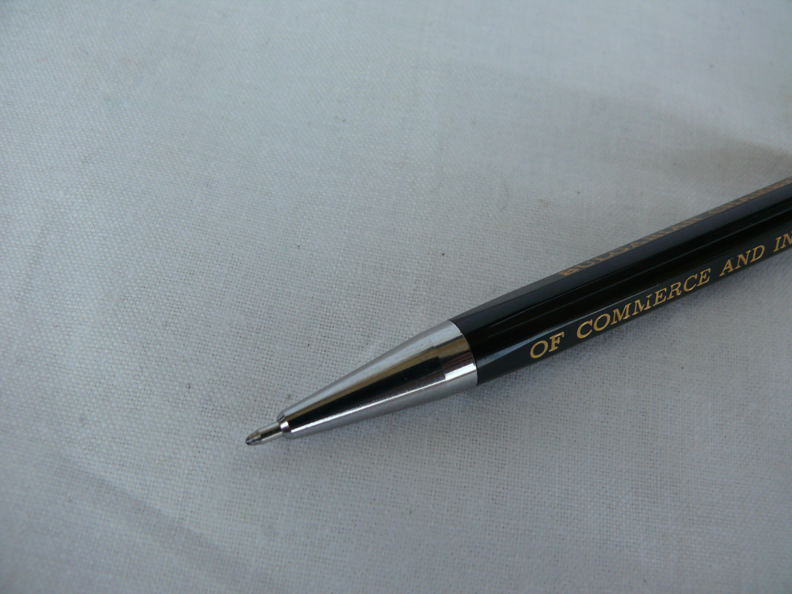 Vintage Ballpoint Pen SIGNO Black Plastic and Metal in Box #1388