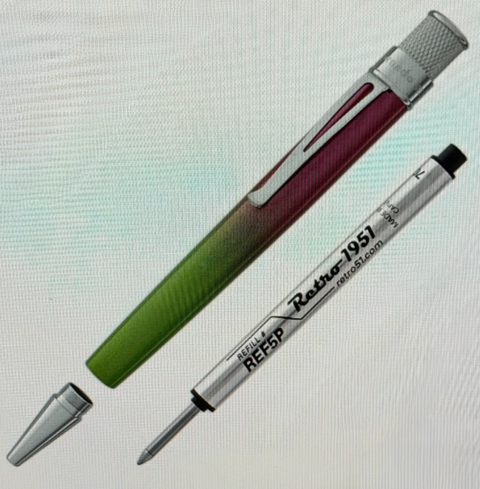 RETRO 51 STRAWBERRY MOJITO GOLDSPOT BALL POINT PEN IN ORIGINAL CASE