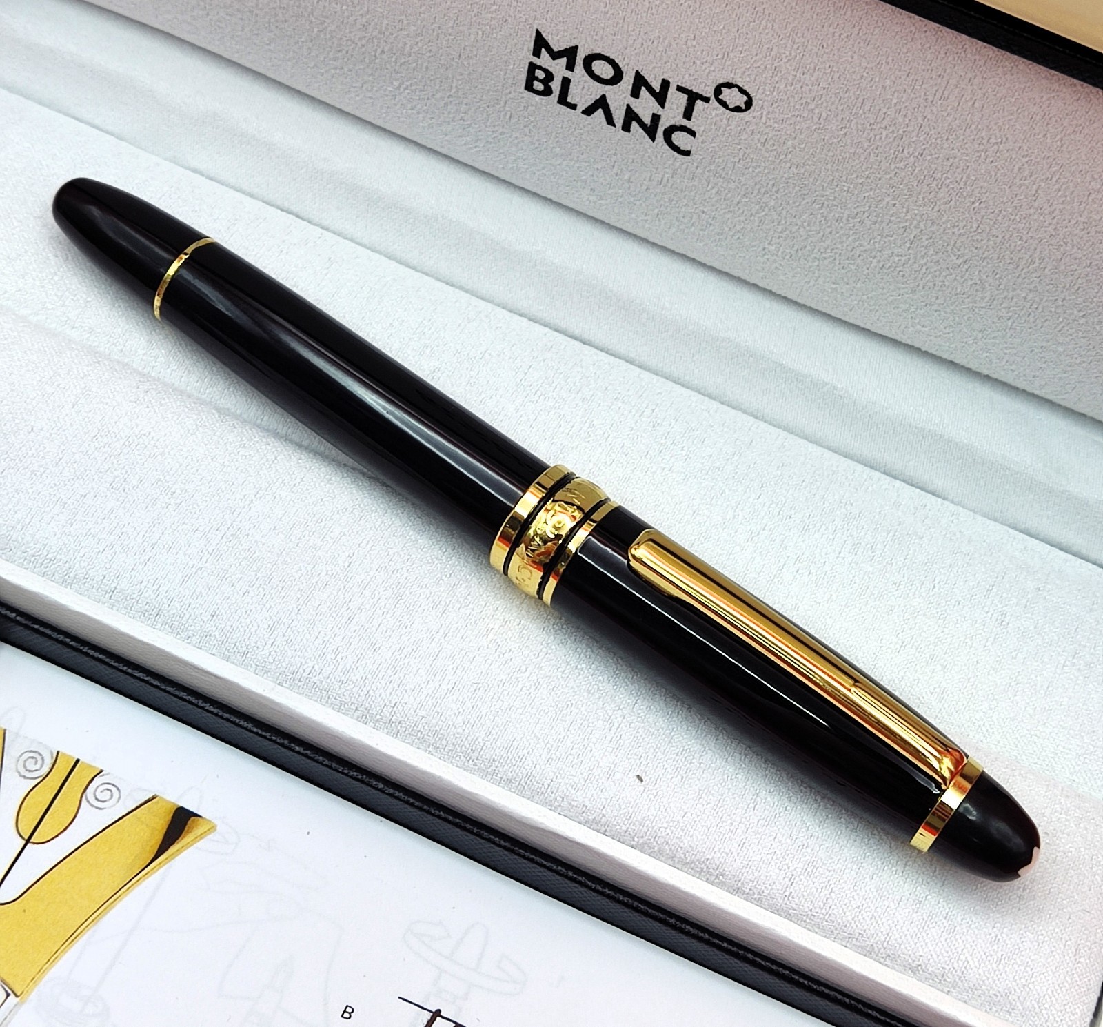 Premium Montblanc Meisterstuck 149 Limited Edition Ballpoint Pen With Box