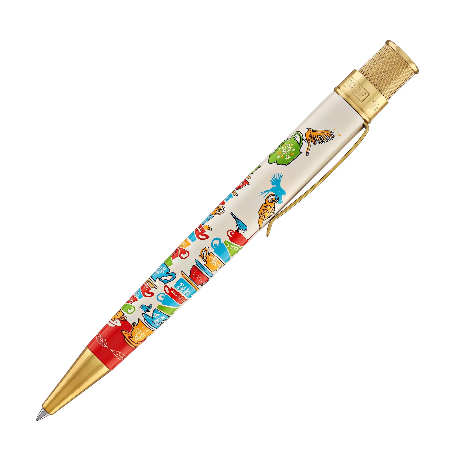 Retro 51 Tornado Rollerball Pen in Twee-Tea – NEW in Tube
