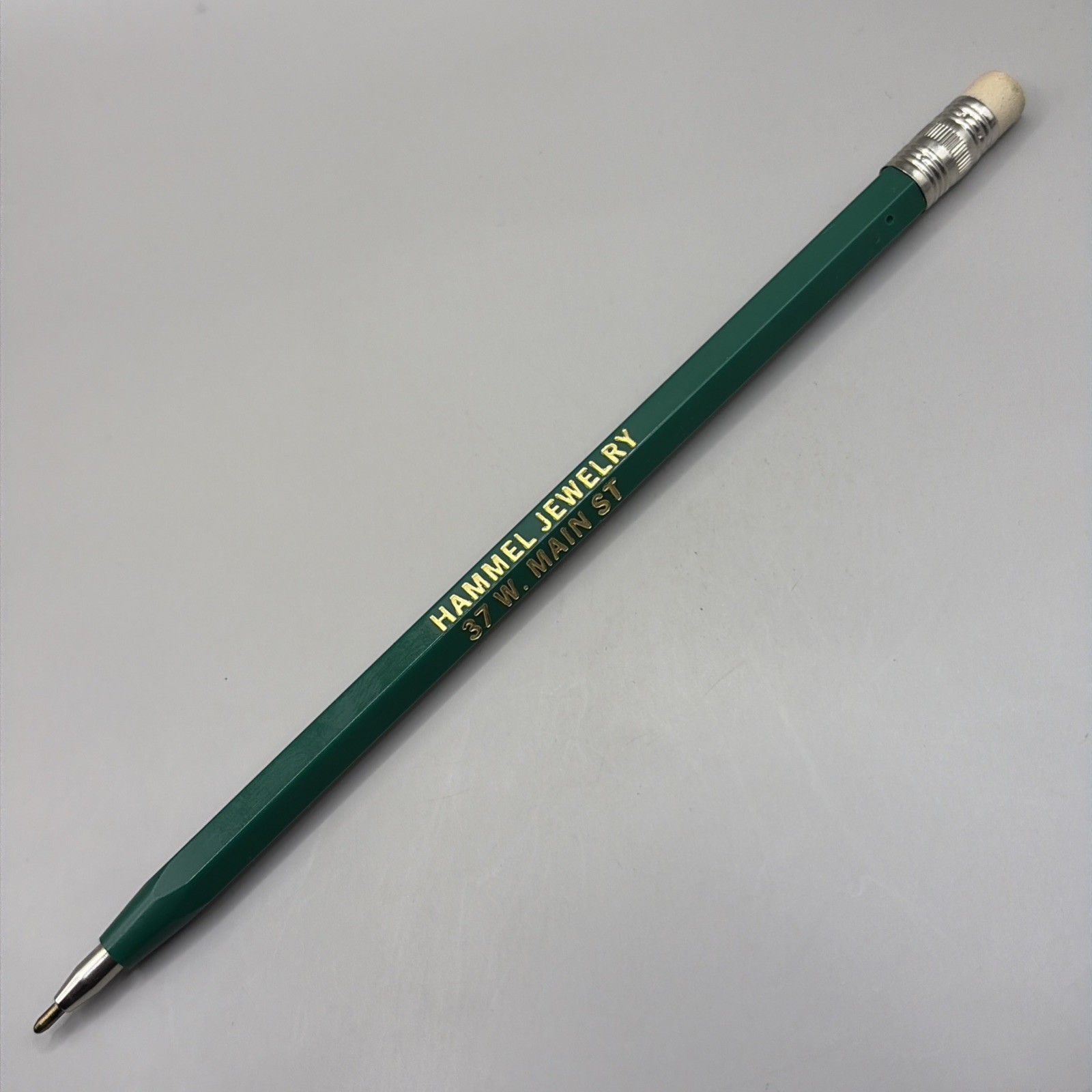 VTG Ballpoint Stick Pen HAMMEL JEWELRY Waukon Iowa IA