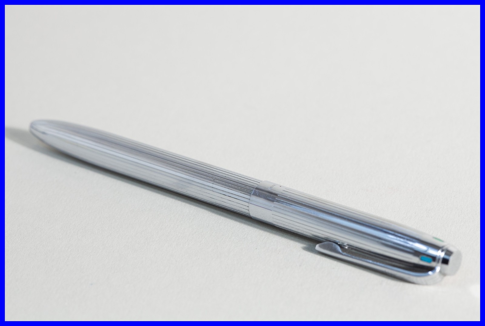 Fend 4 Colour Ballpoint Pen IN Steel Chrome With Gravity Mechanics – » Helios «
