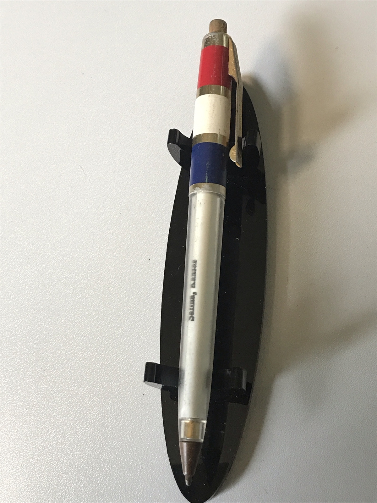 VTG RWB Rocket Ballpoint Pen Consolidate Election Service Salina Kansas A260