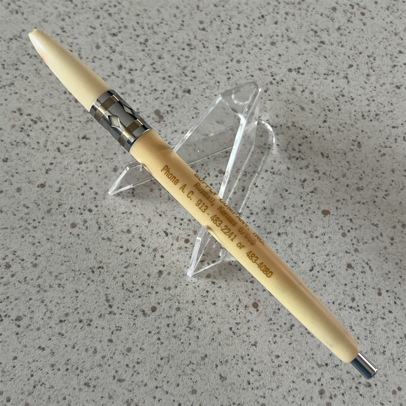 Russell Kansas Supply Company Inc Vintage Ballpoint Pen #20038