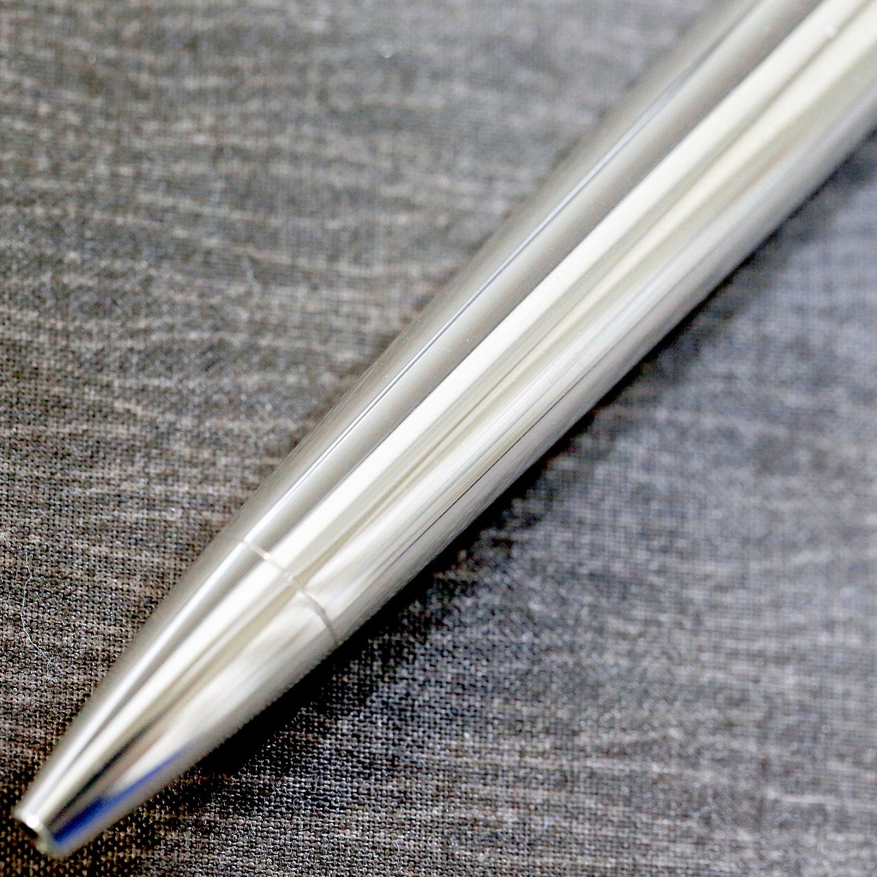 Tiffany & Co. Atlas Sterling Silver 925 Ballpoint Pen Roman Numeral Clip