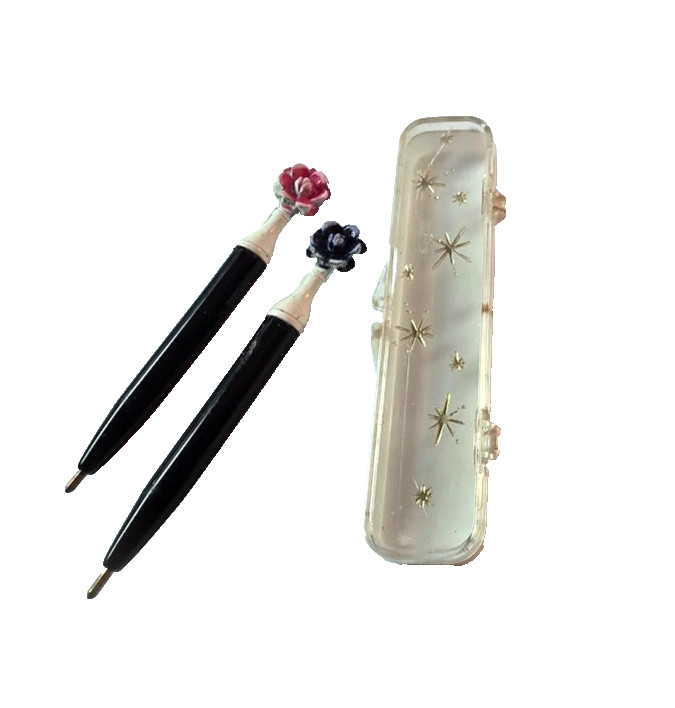 Atomic Era Miniature 3.5″ METALART PEN Set, Cased