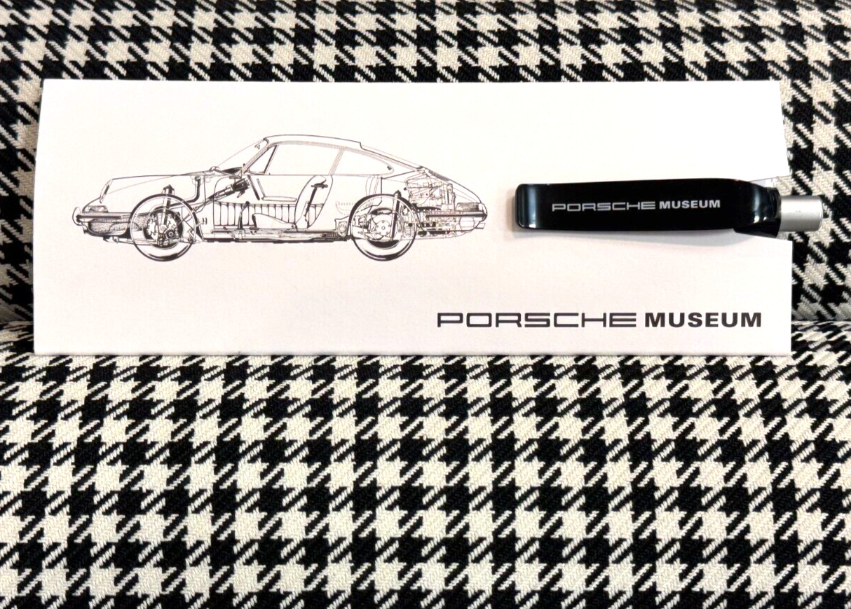 PORSCHE 911 Classic Ballpoint Pen / fits Glove Compartment pen holder clips