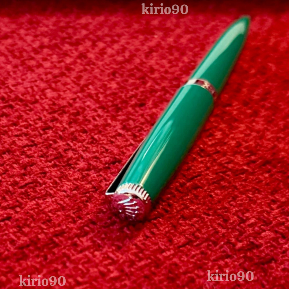 Rolex Green Emerald Emblem Twist Ballpoint Pen AD VIP Gift New With box💥