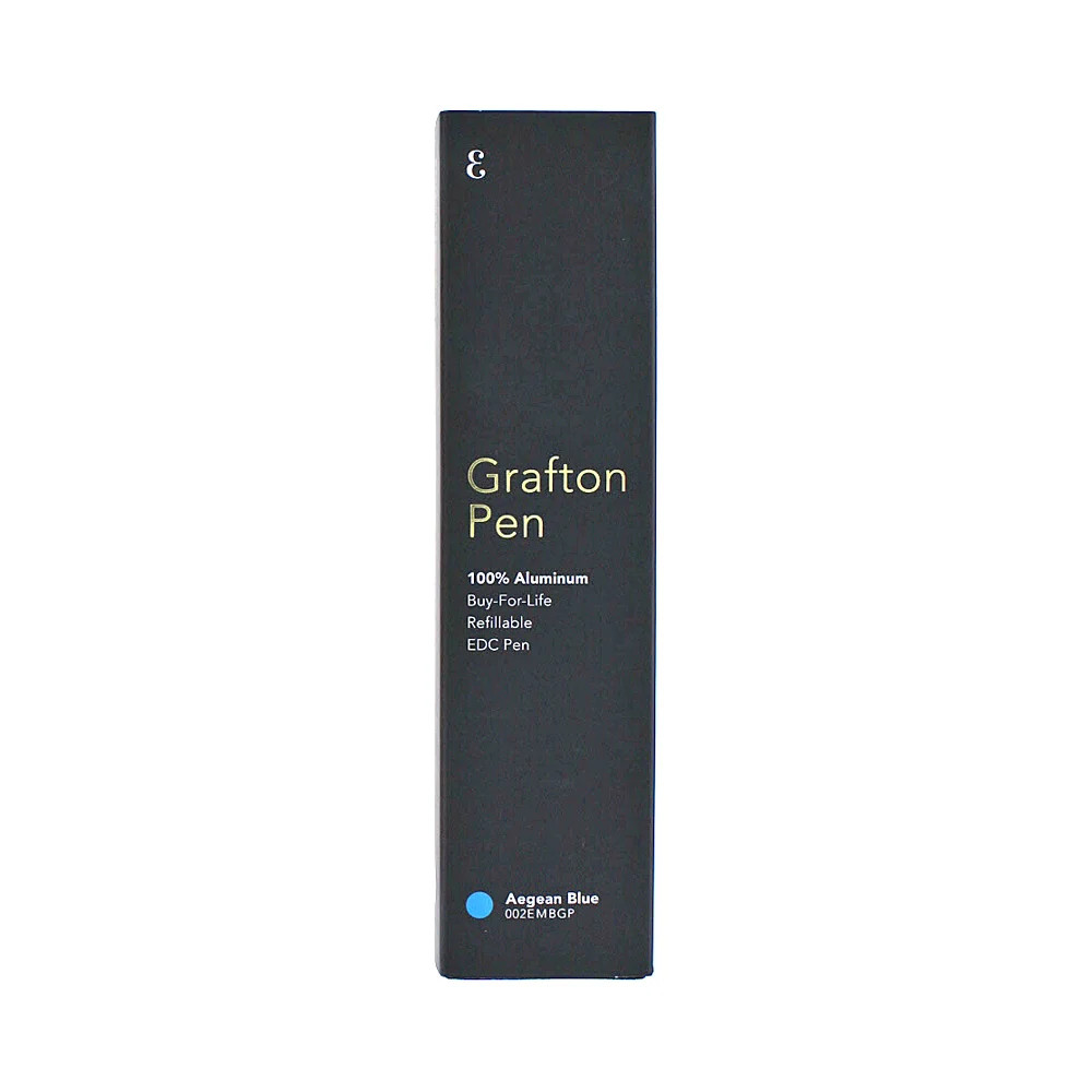 Everyman Grafton Ballpoint Pen, Aegean Blue