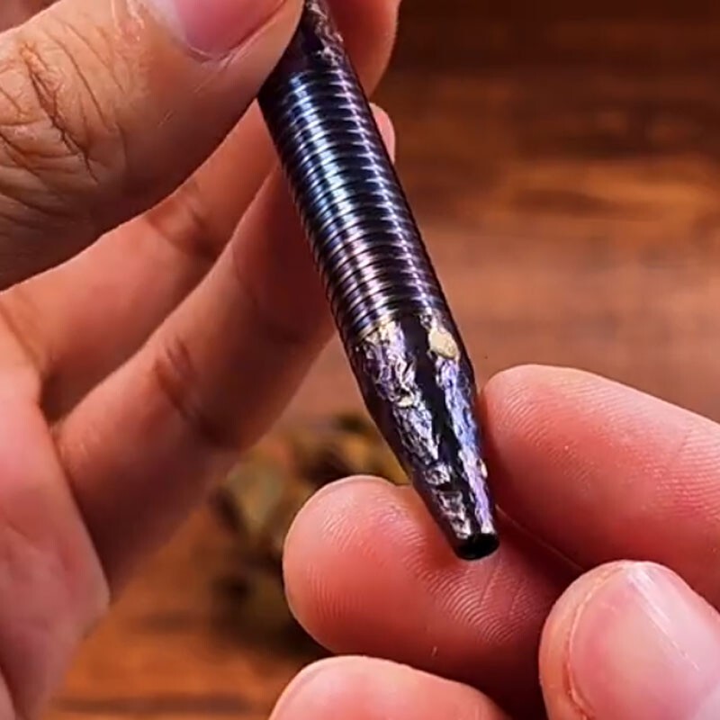 New Outdoor Titanium Alloy Bolt Action Pocket Signature Pen EDC Pen