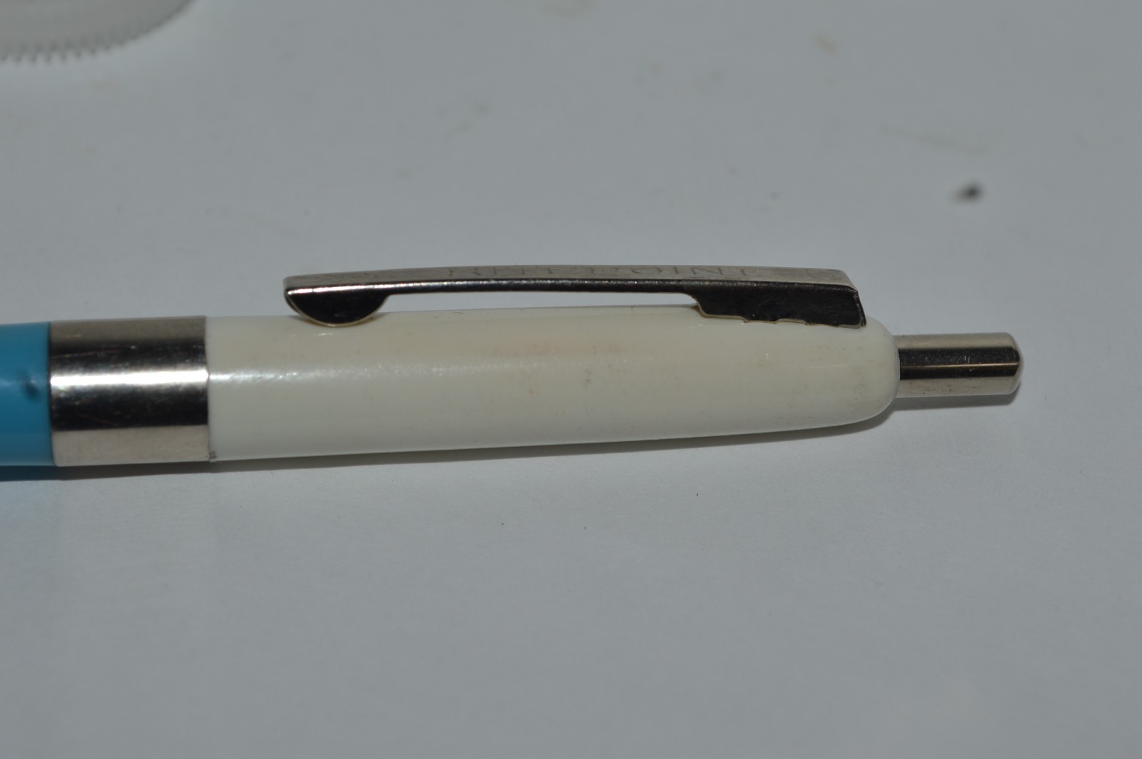 RITEPOINT Budgeteer #22 Ballpoint Pen Salesman’s Sample Made in USA Circa 1970’s