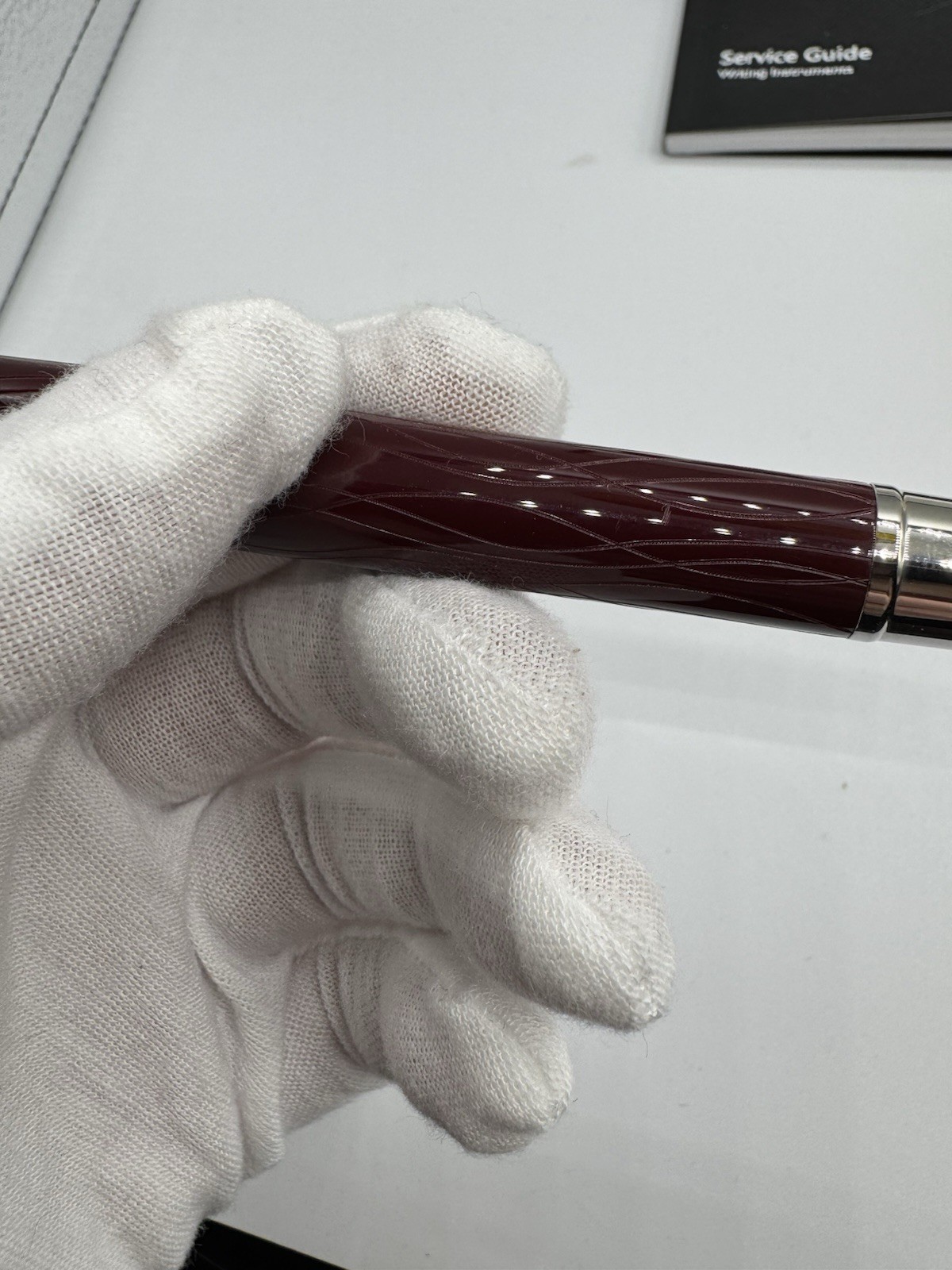 Premium Montblanc Writers Edition Mark Twain Limited Edition Red Ball Point Pen