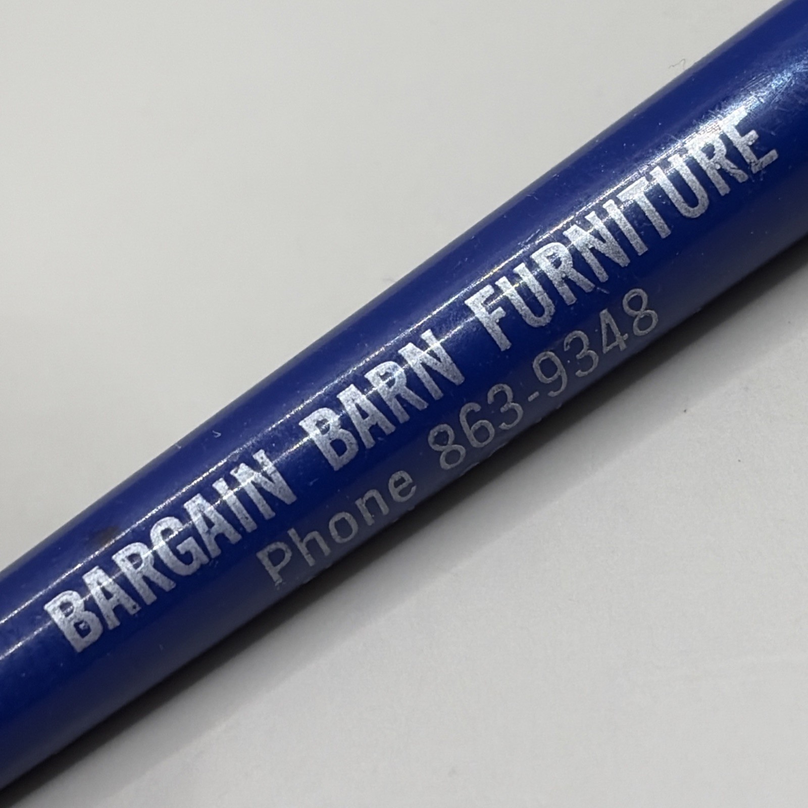 VTG Ballpoint Pen BARGAIN BARN FURNITURE Gallup New Mexico NM