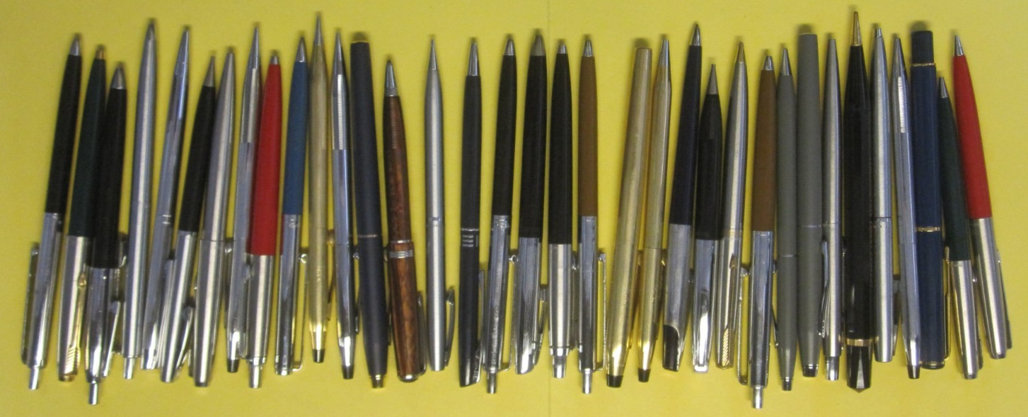 (Lot of 35) Vintage Mechanical Pens and Pencils ~ Parker, Cross, Sheaffer etc.