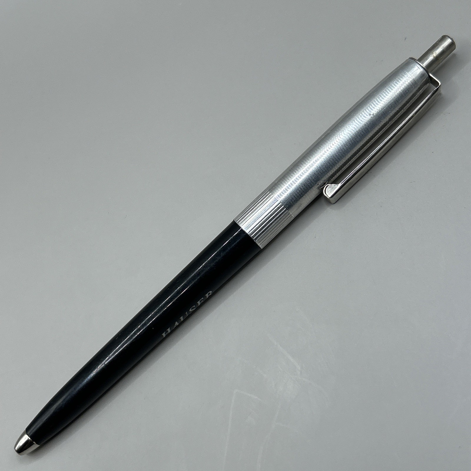 VTG Ballpoint Pen HAUSER FUNERAL HOME Charles City IA