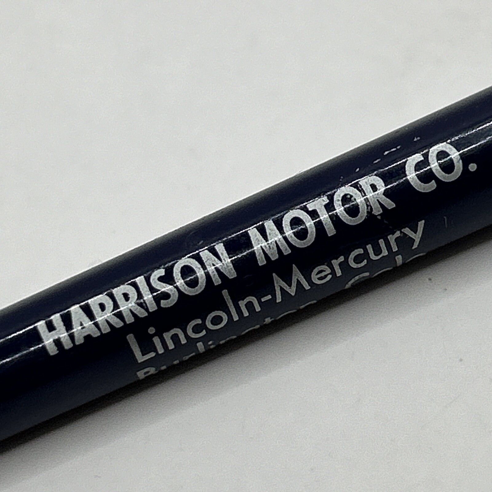 VTG Ballpoint Pen Harrison Motor Company Lincoln Mercury Burlington CO