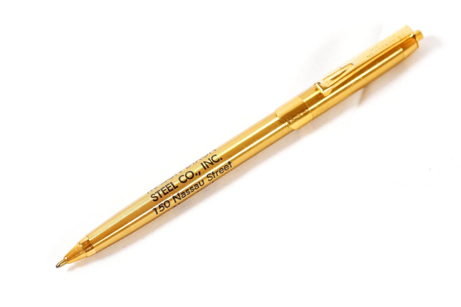Mason Dixon Steel Co New York UNIPECO Vintage Advertising Ballpoint Pen