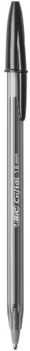 Cristal Xtra Bold Ballpoint Pen, Bold Point (1.6mm) For Vivid 24 Count Black