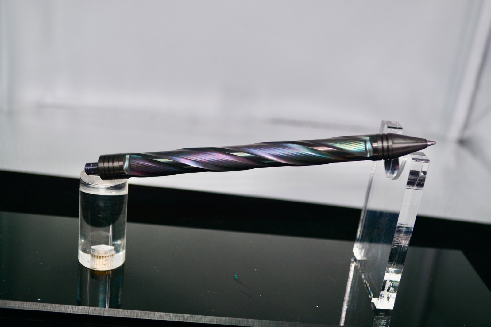 Billetspin Gen II Twist Oil-Slick Zirconium Soul Pen