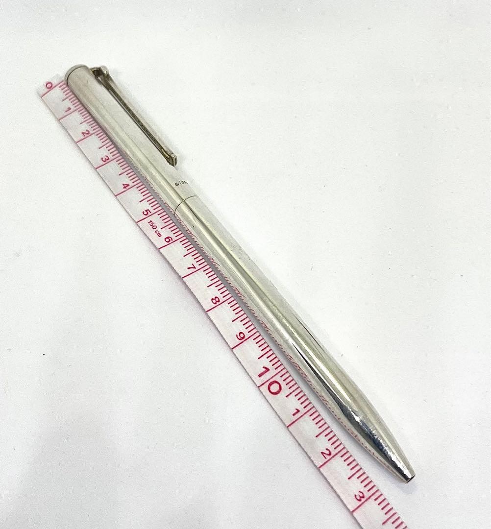 Tiffany & Co. SV925 T-Clip Ballpoint Pen Silver Unisex Pre-Owned Twist Mechanism