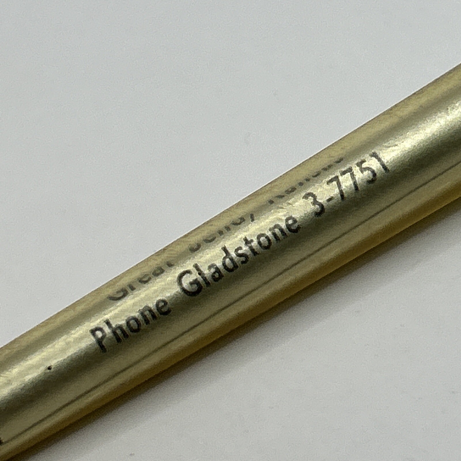 VTG Ballpoint Pen A & A Iron And Metal Great Bend Kansas