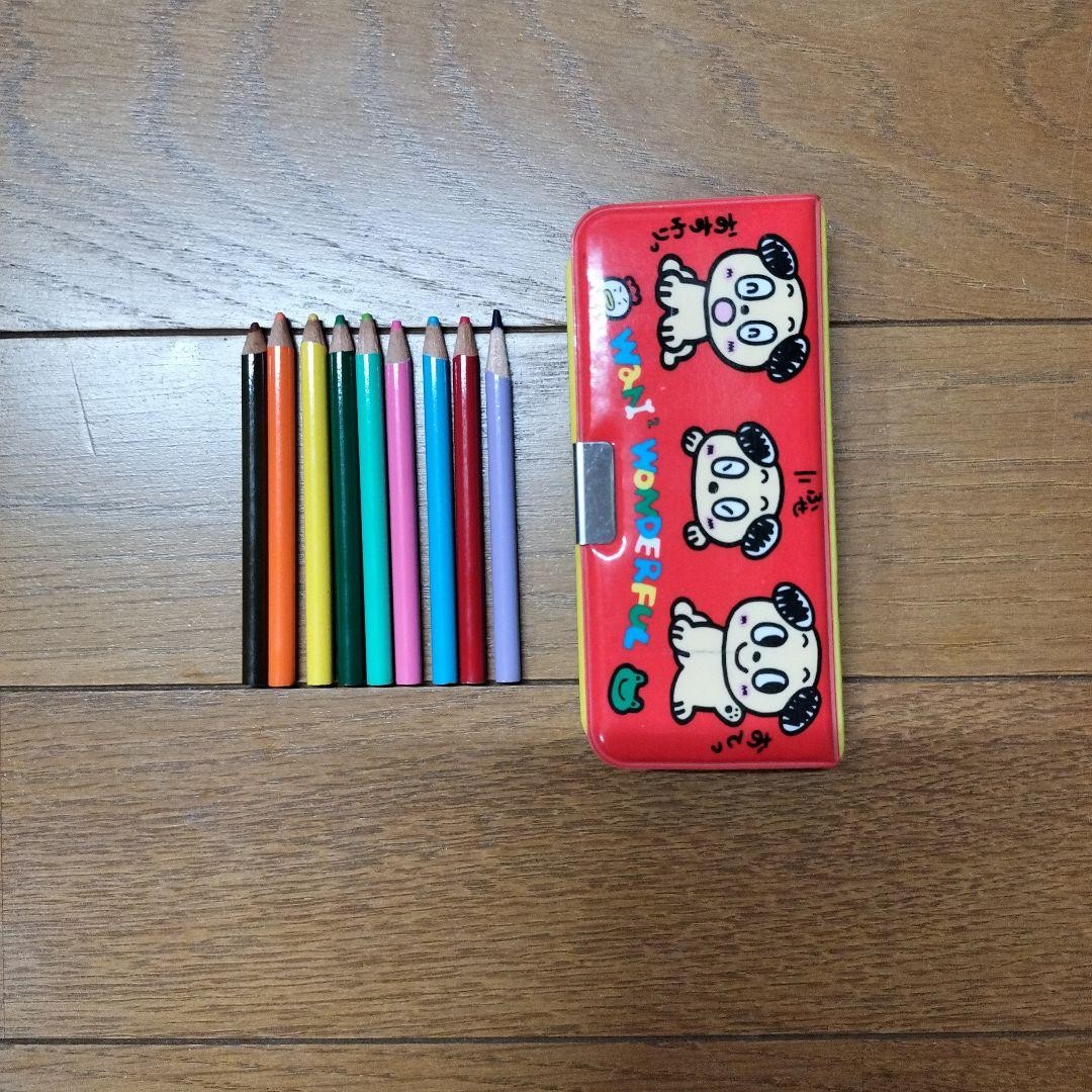 Showa Heisei Mini Size Colored Pencils Wanwan Wonderful #288475