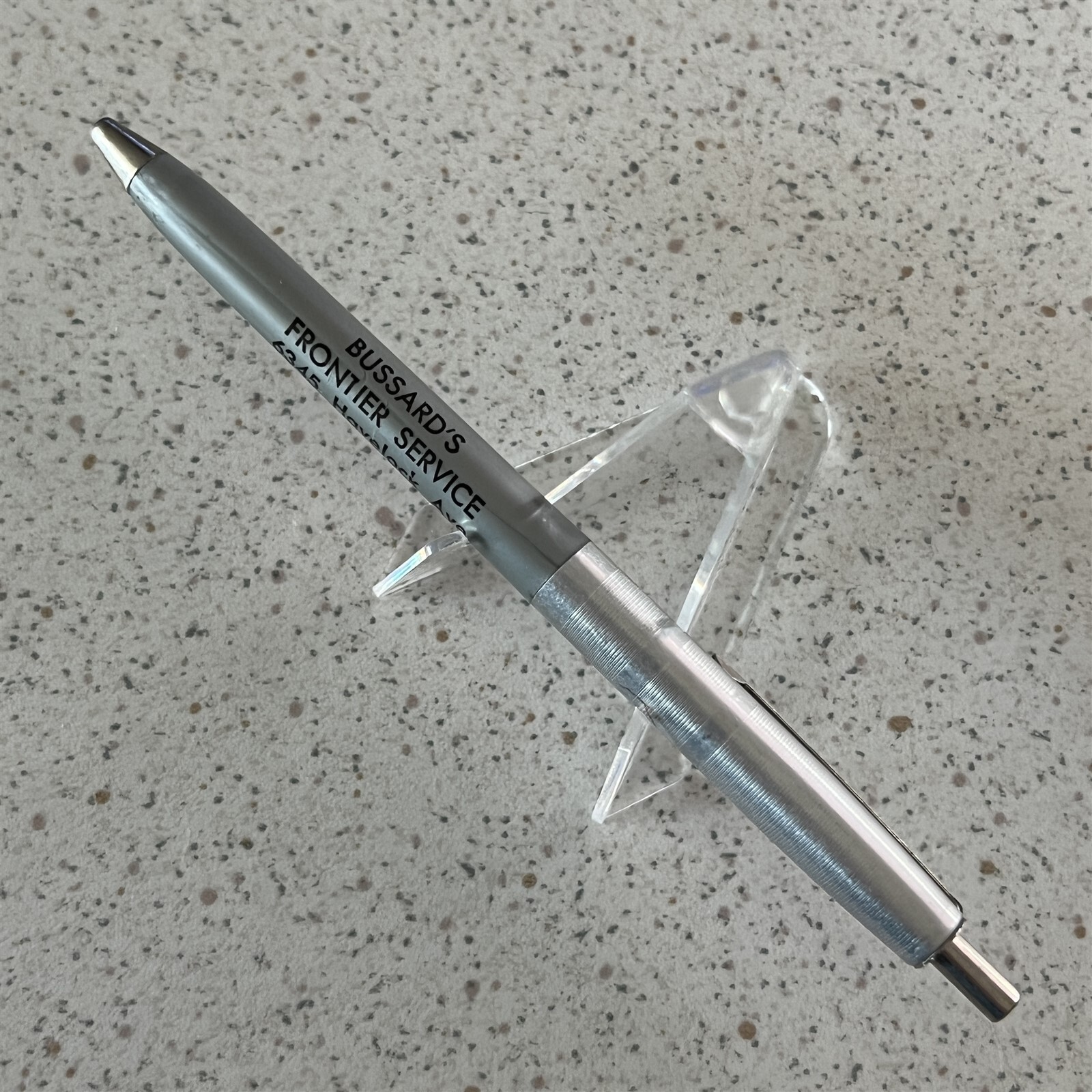 Bussard’s Frontier Service Lincoln Nebraska Vintage Ballpoint Pen #20080