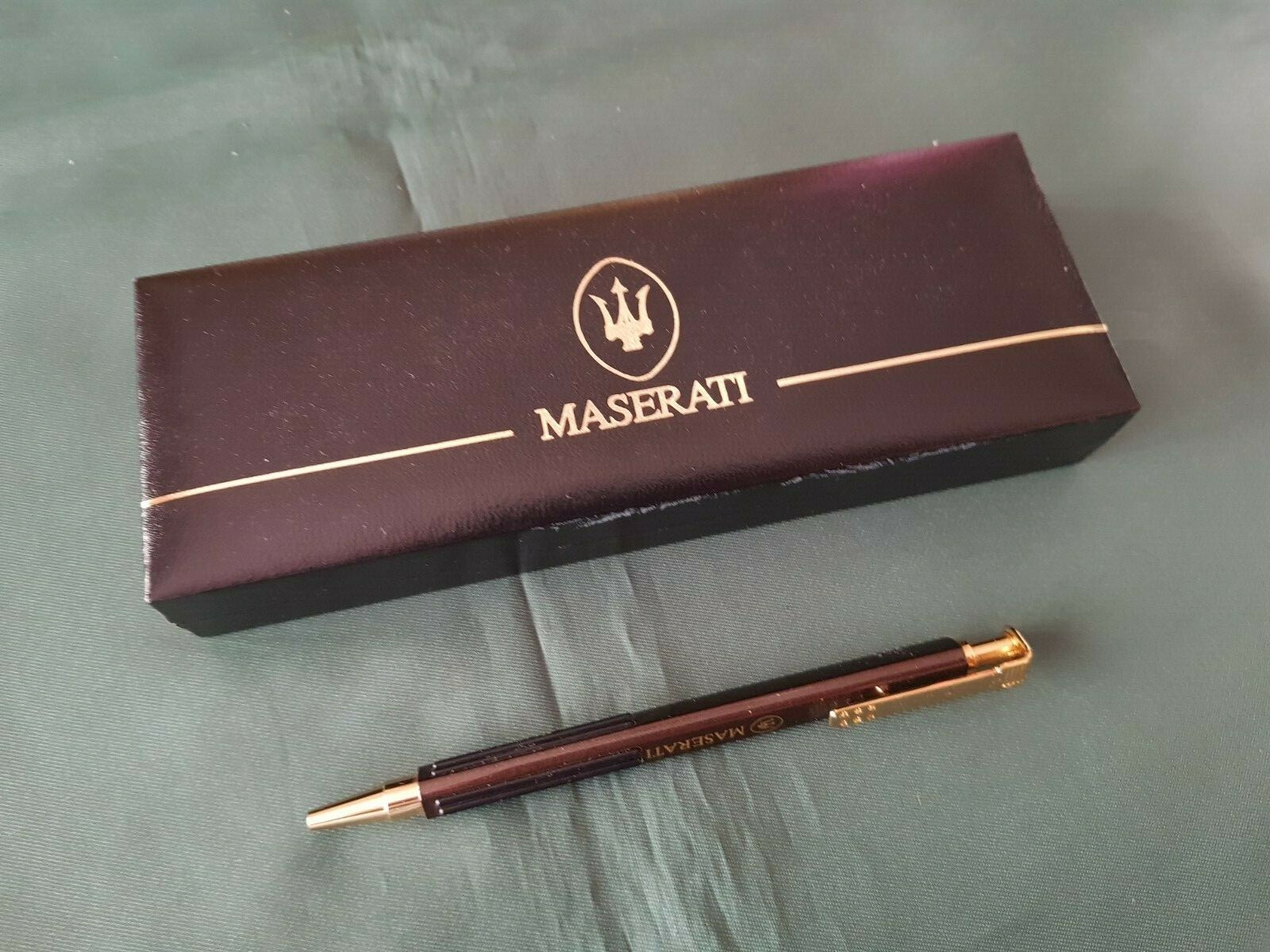 Maserati 80’s ballpoint pen accessory 3500 Mistral Mexico Sebring Merak Ghibli 2