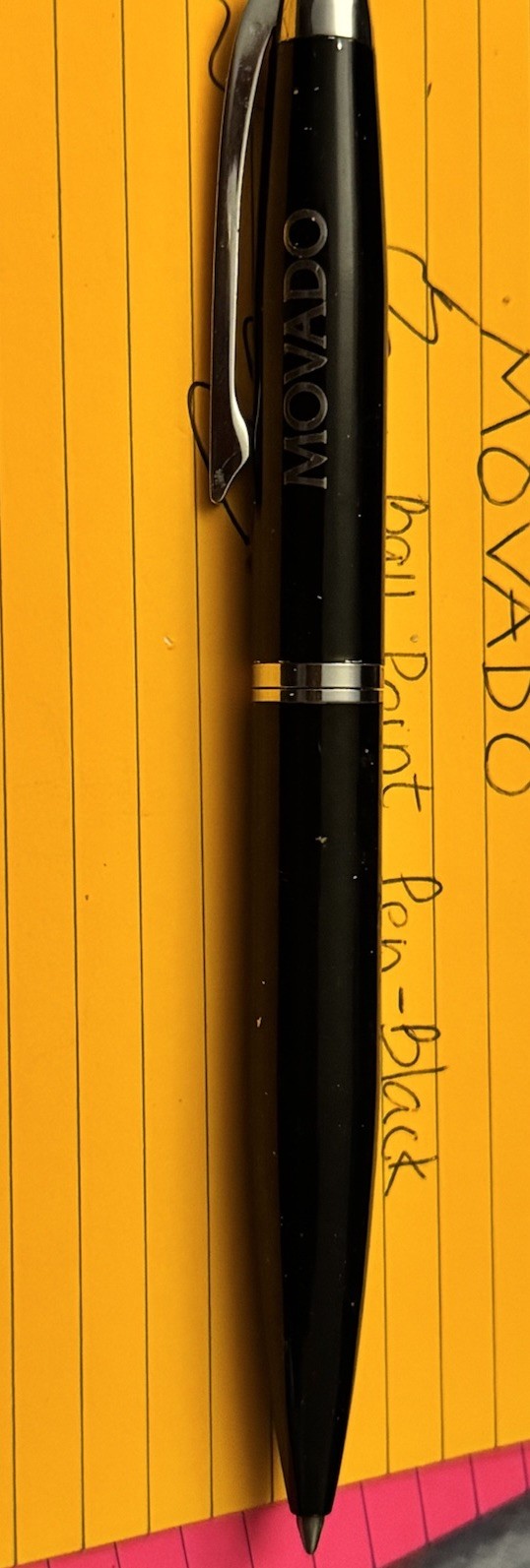 VTG MOVODO BLACK BODY PEN Smooth Writing Experience Nice Pen.