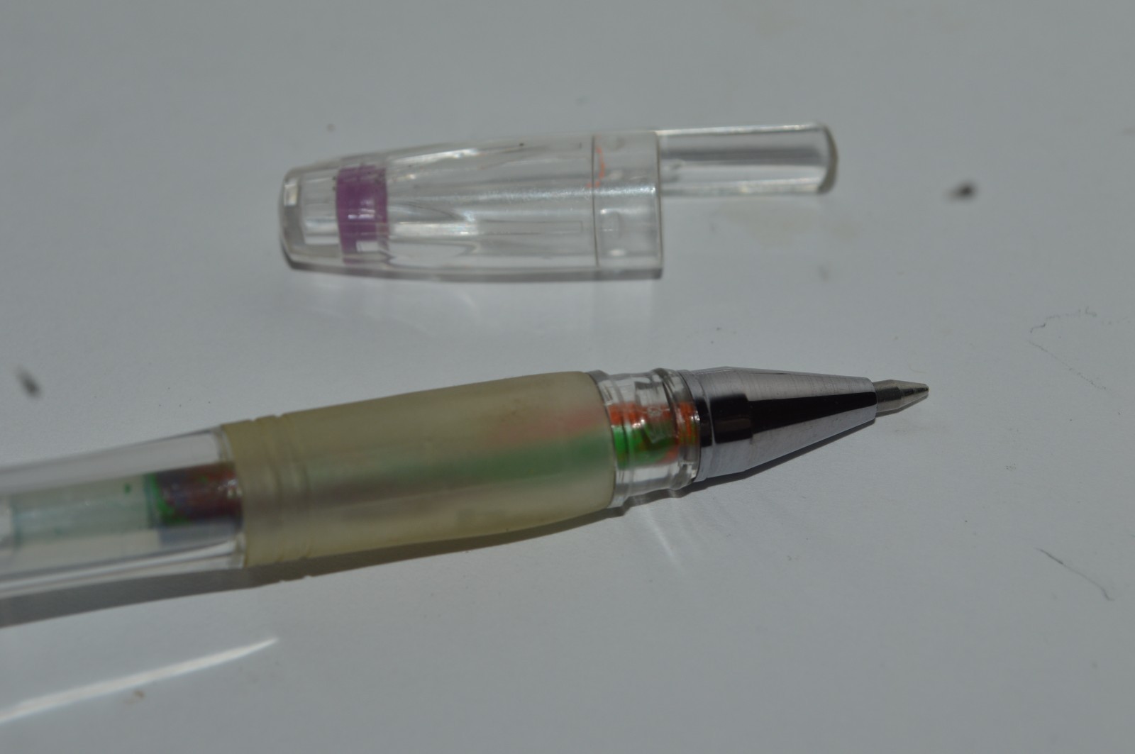 MICROSOFT Two Promotional Ballpoint Pens TechNet Both Plastic Circa 1990’s