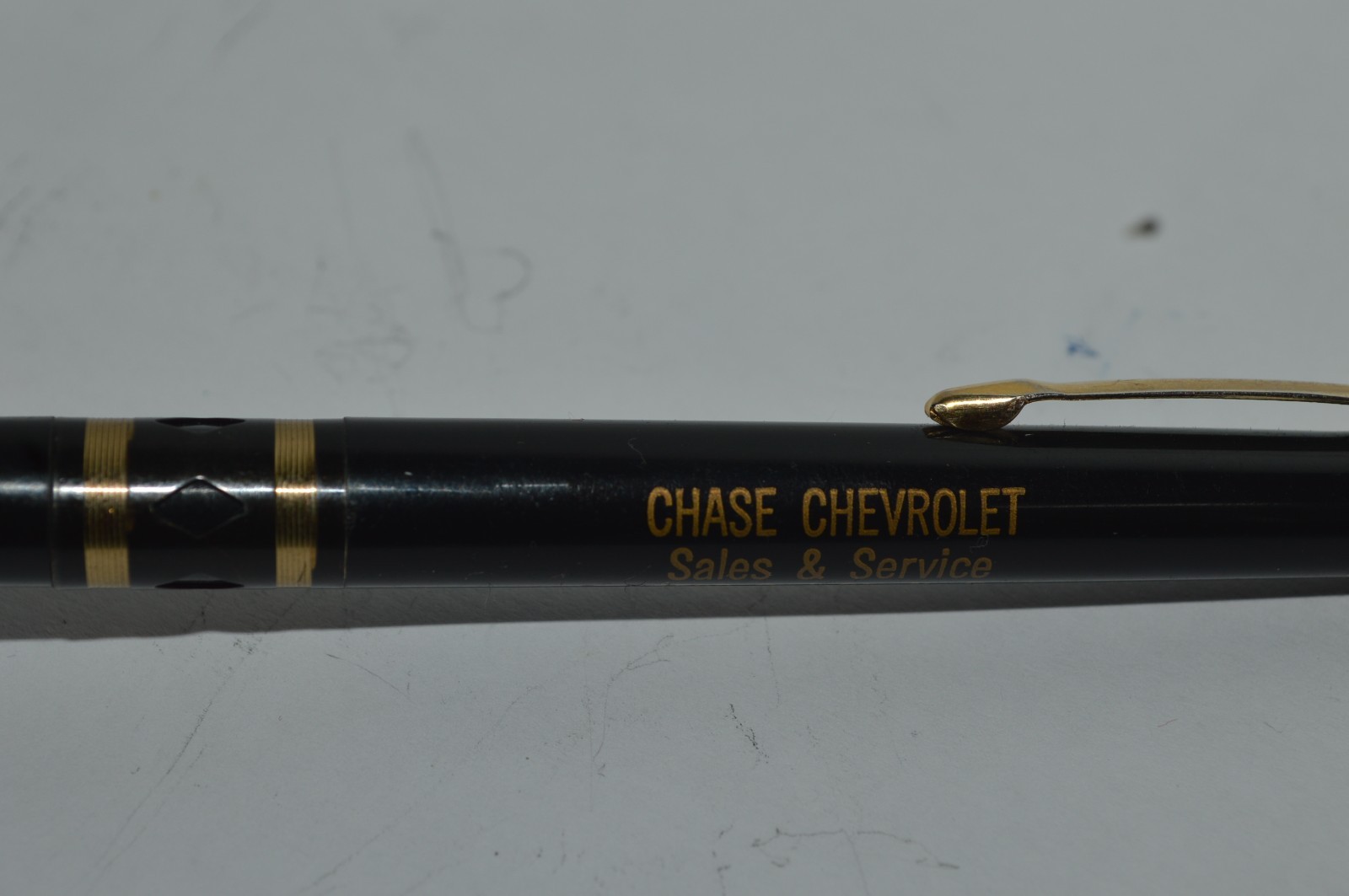 RITEPOINT Ballpoint Pen CHASE CHEVROLET Mandan ND USA Circa 1970’s