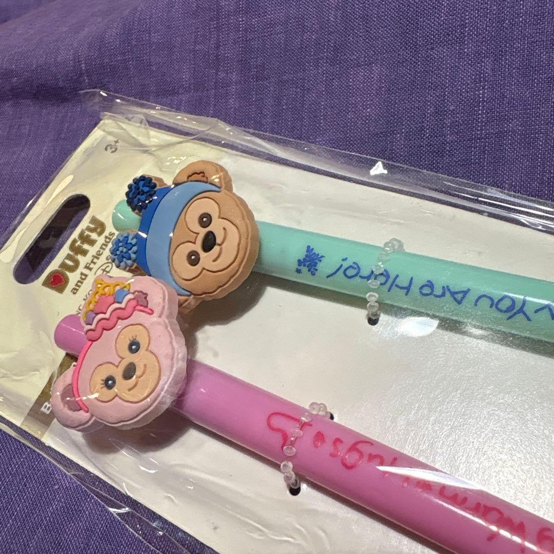 Hong Kong Disney Duffy and Friends Ballpoint Pen Set Blue Ink #226be6