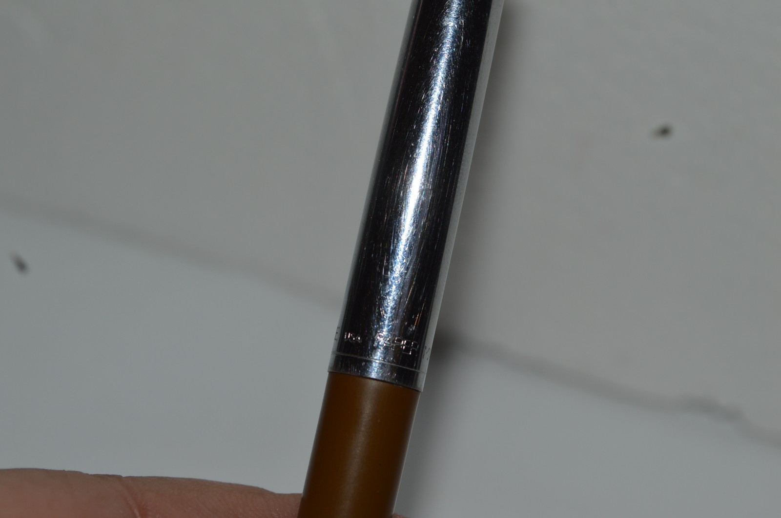 PAPER MATE Profile #2 Regular Grip Ballpoint Pen Brown Barrel Made In USA 1990s