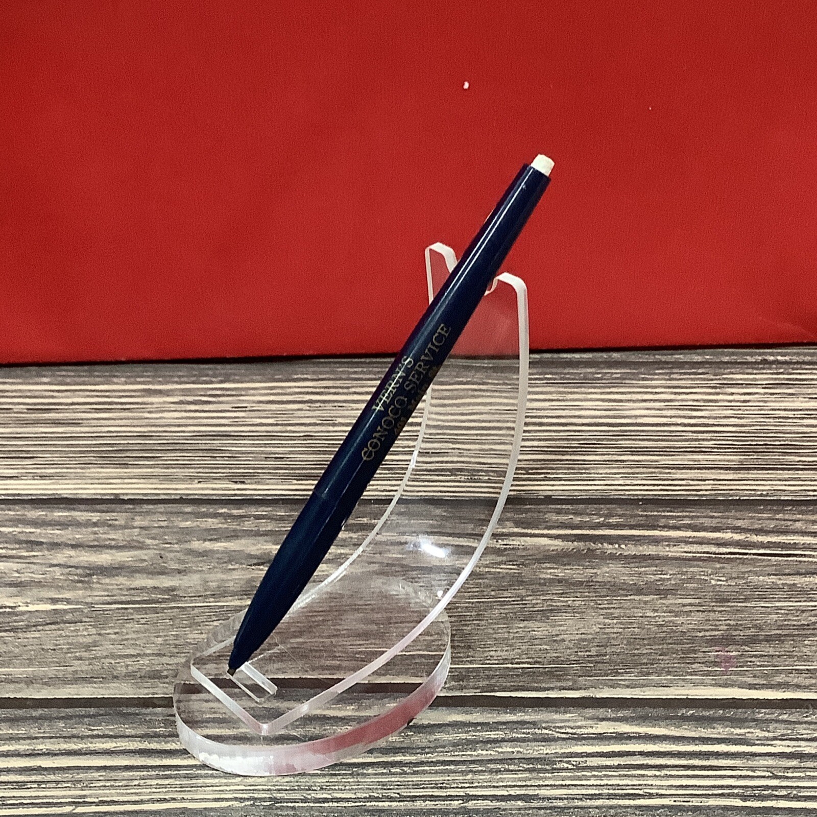 Vintage Pen Vern’s Conoco Phillips Service Blue Windsor Colorado Ritepoint