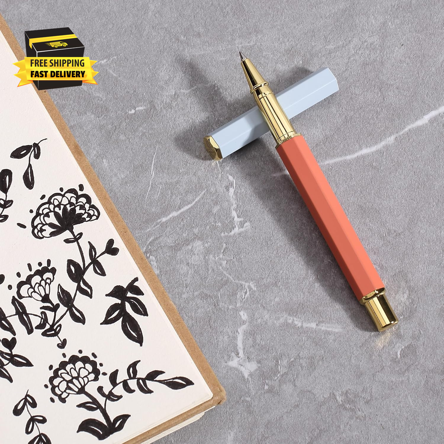 – Luxury Pen, Metal Pen, Black Ink, Fancy Pens for Women, Nice Pens for Men ⭐️⭐️