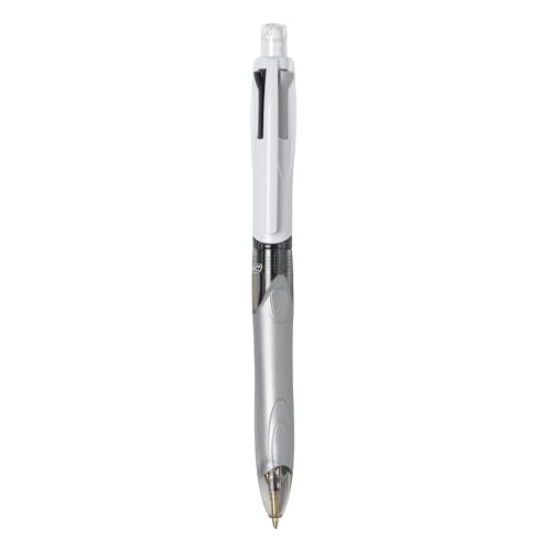 4-Color 3+1 1 Count (Pack of 1) Red, Blue, Black Ink Ballpoint Pen and Pencil