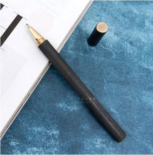 EDC brass ballpoint pen Creative non-slip portable ballpoint pen