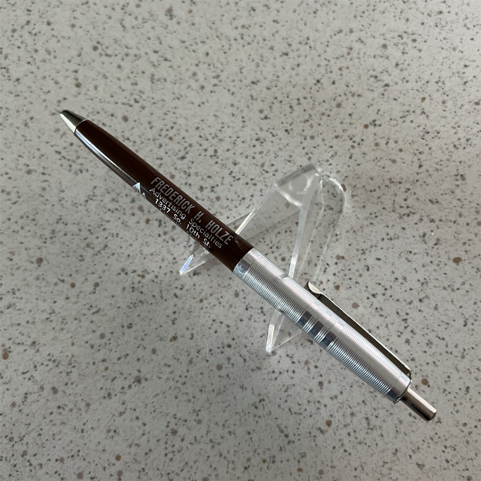 Wilkinson Akers Inc Fred Holze Lincoln Nebraska Vintage Ballpoint Pen #19861
