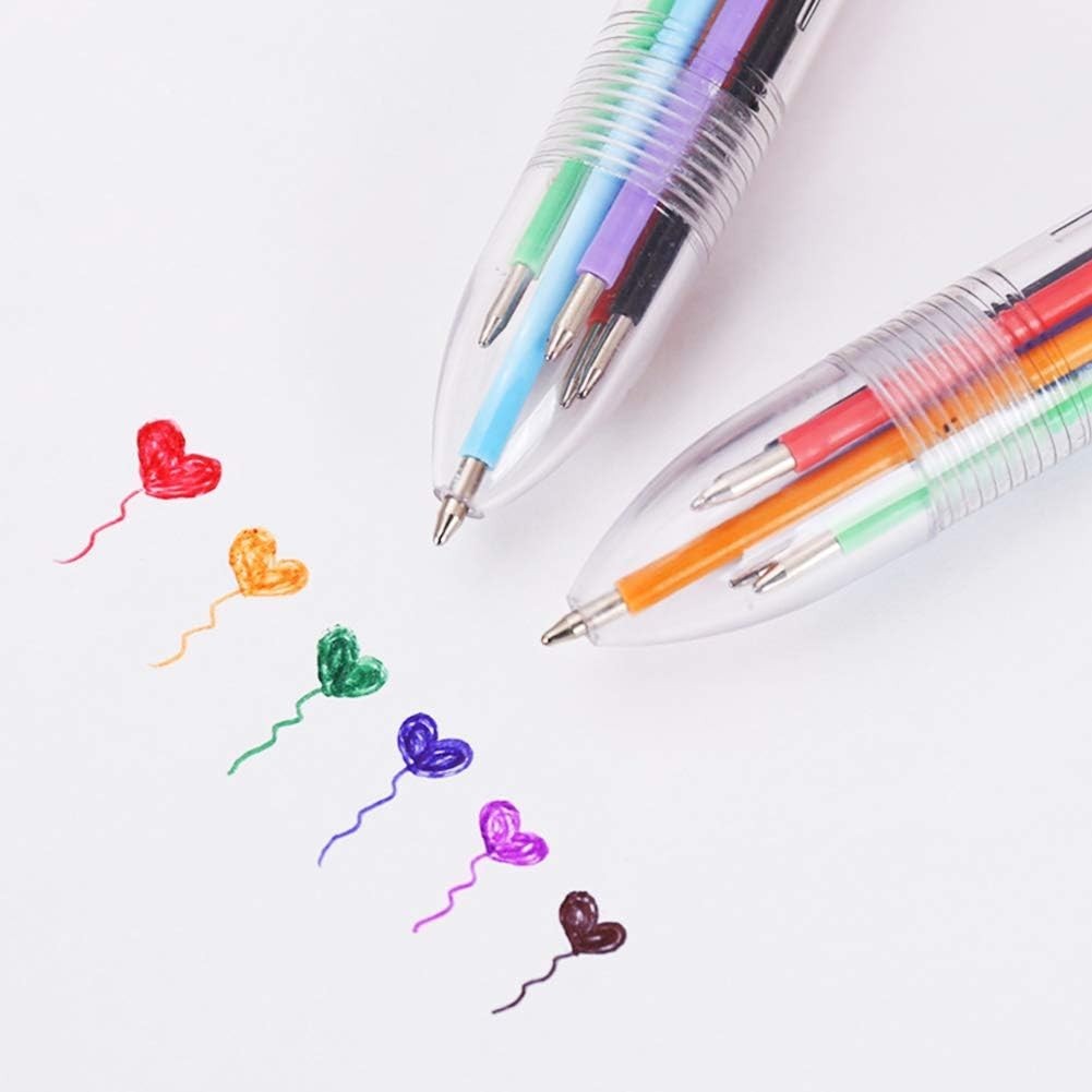 0.5mm Multicolor Ballpoint Pens Set – Perfect for Students and Professionals